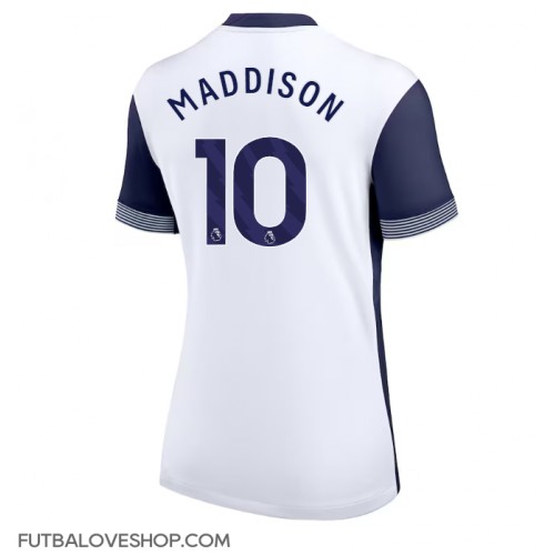 Dres Tottenham Hotspur James Maddison #10 Domáci pre Ženy 2024-25 Krátky Rukáv